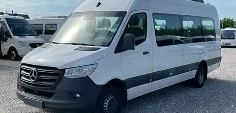 Standard Mercedes Sprinter 8rental minibus fleet